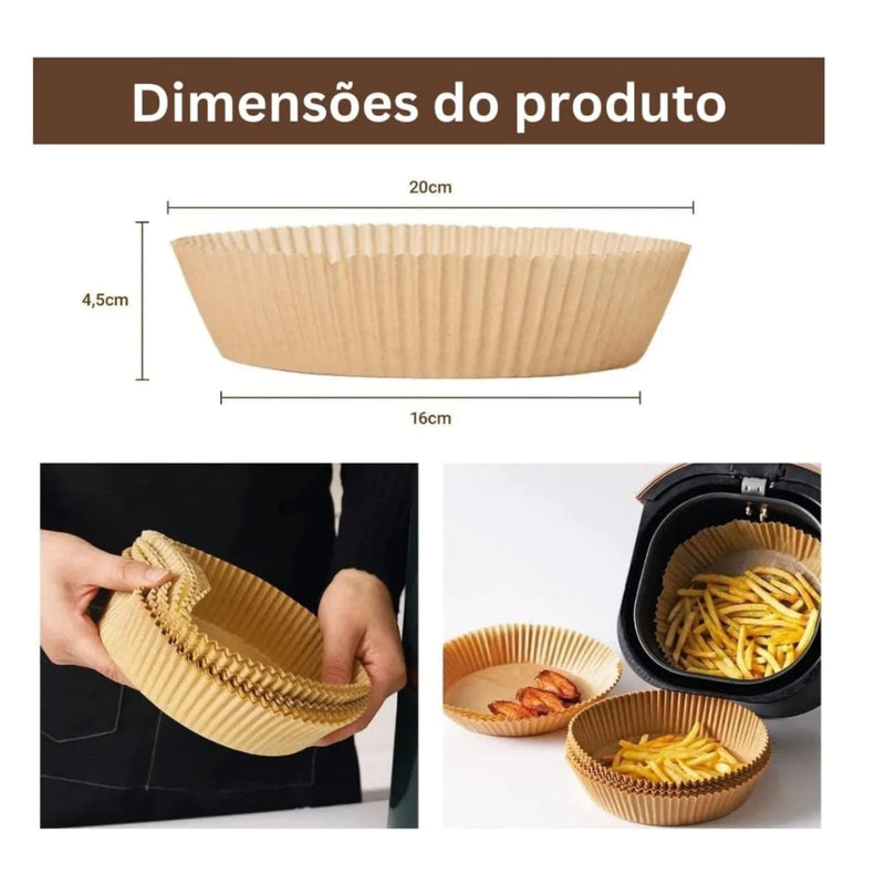 Incrível forma para Airfryer antiaderente - COMPRE 50 LEVE MAIS 50